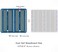 ElectroCookie Solderable Breadboard PCB Double Column Board for Electronics Projects Compatible for DIY Arduino Soldering Projects GoldPlated 3 Pack Blue