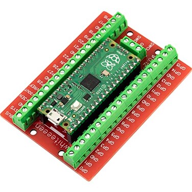 naughtystarts for Pi Pico Breakout Board with Screw Terminal 381mm 015 Pitch for Raspberry Pi Pico Board