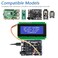 FREENOVE I2C IIC LCD 2004 Module TWI Serial 20x4 Display Compatible with Arduino Raspberry Pi Pico ESP32 ESP8266