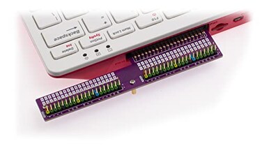 Iunius Raspberry Pi 400 GPIO Header Expansion Adapter with Color Coded Header Easy Connect to Your Pi400 Green