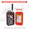 Drocoge Meshtastic Enclosure Custom Case for RAK Wisblock RAK19007RAK4631 with 096 Inch OLED Display Module 12864 LCD Screen 128x64 IIC I2C OLED Board SSD1315 Driver for RAKwireless WisBlock Red