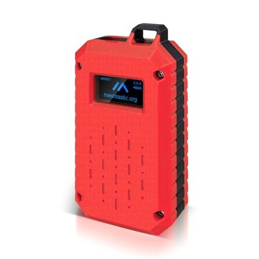 Drocoge Meshtastic Enclosure Custom Case for RAK Wisblock RAK19007RAK4631 with 096 Inch OLED Display Module 12864 LCD Screen 128x64 IIC I2C OLED Board SSD1315 Driver for RAKwireless WisBlock Red