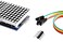 NOYITO MAX7219 Dot Matrix Module 4 in 1 Display Module Blue Red Green Three Colors with 5Pin Wire Upgrade Blue