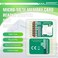 pzsmocn Pzsmocn MicroSDTF Memory Card Reader Adapter Slot Socket Module 2 Pcs Compatible with Raspberry Pi and Arduino Board for Smart Homes Offices 3D Printer and Teaching Interact with Robots