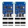 QCCAN 2pcs for WEMOS D1 Mini V400 TypeC USB WiFi Internet of Things Board Based ESP8266 4MB Compatible for Arduino MicroPython Nodemcu