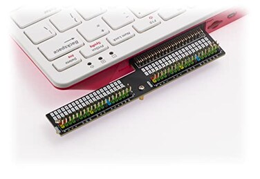 Iunius Raspberry Pi 400 GPIO Header Expansion Adapter with ColorCoded HeaderEasy Connect to Your Pi400 Black