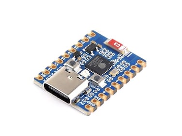 waveshare ESP32 C6 Zero WiFi 6 Development Board Based on ESP32C6FH4 Dual Processors up to 160MHz Running Frequency Integrates 24GHz WiFi 6 80211 axbgn Bluetooth 5 USB TypeC Port