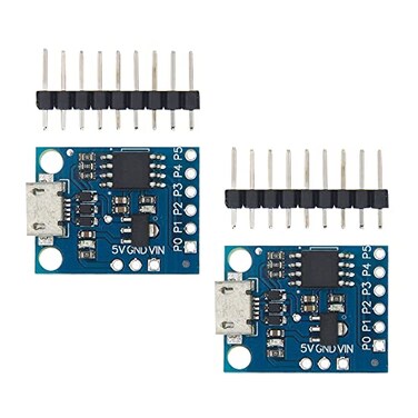Ximimark 2Pcs Digispark Kickstarter Mini ATTINY85 USB Development Board Module for Arduino IDE 100