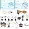 EF ELECFREAKS ELECFREAKS microbit Smart Home Kit Microbit Sensor Starter Kit Octopus Series Sensor DIY Programming kit with Basic Coding Electronics Modules and Wiki TutorialWithout Microbit