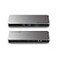 Satechi Thunderbolt 4 Dock 100W Charging Dual Monitor HDMI 4K60Hz 40Gbps Data Transfer 2 USBA 32 Ethernet Thunderbolt 4 Dock for MacBook AirPro M5 MacWindows DisplayLink Software Required