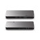 Satechi Thunderbolt 4 Dock 100W Charging Dual Monitor HDMI 4K60Hz 40Gbps Data Transfer 2 USBA 32 Ethernet Thunderbolt 4 Dock for MacBook AirPro M5 MacWindows DisplayLink Software Required
