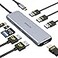 MOKiN Docking Station Dual DisplayPort USB C Hub Dongle with 2 DP HDMI 3 USB A 30 SD microSD Slot PD Charging Port for MacBookDell XPSSteam DeckHPLenovo ThinkPadMicrosoft Surface