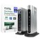 Plugable 16in1 Thunderbolt 4 Dock Dual 4K Monitors for M4M5 MacBook AirPro 100W Charging 2X HDMI 2X DisplayPort 25G Ethernet 7X USB MicroSDSD Card Reader Windows USB4 Compatible