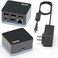 Plugable USBC Wired Cube Mini Docking Station Compact HDMI Gigabit Ethernet and 3 USB Ports Works with USBC USB4 and Thunderbolt MacBook Windows Chromebook No Host Charging