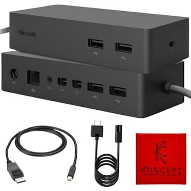 Microsoft Surface Dock PD900003 Surface Pro Docking Station Black Renewed