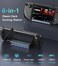 vienon Steam Deck Dock Docking Station for Steam DeckROG AllyLegion GoMSI ClawNitro DeckSteam Deck OLED 6in1 USB C Dock with HDMI 4K UHD 100Mbps RJ45 Ethernet USB 30 and PD 100W Charging
