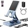 NEWQ Versatile USB C Docking Station for iPad USBC 11in1 with SD TF 40 Reader 4K60Hz HDMI RJ45 Audio USB A USB c Rotatable Also for Tablet Steam Deck ROG Ally Legion Go with 65W Adapter