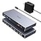 Selore&amp;S-Global Selore Docking Station 3 Monitors 15in1 USBC Hub with 100W PD 65W Power Adapter Dual 4K HDMI DisplayPort 10Gbps USBAC Gigabit Ethernet SDmicroSD Card Reader for Dell XPSHPLenovo