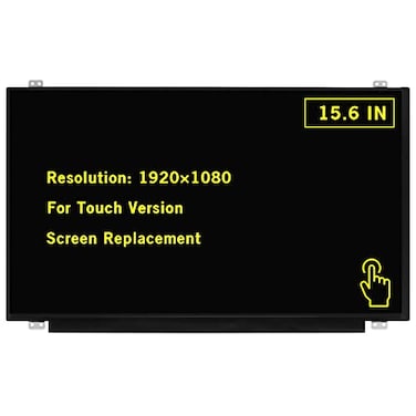 GBOLE 156 New Screen Replacement for Lenovo ThinkPad T580 20L9001JUS 20L9001KUS 20L9001LUS FHD 1920x1080 40Pin Touch Screen LED LCD Display Screen Panel