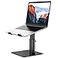 BESIGN LSX6N Laptop Stand Ergonomic Adjustable Notebook Riser Computer Holder Laptop Mount Compatible with 10156 Laptops Black