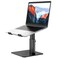 BESIGN LSX6N Laptop Stand Ergonomic Adjustable Notebook Riser Computer Holder Laptop Mount Compatible with 10156 Laptops Black