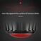 HOTLINEGAMES H2 Ergonomic Keyboard Riser Laptop Notebook Stand Holder Cooler Laptop Cooling Pad BlackRed