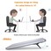 Facil Keyboard Stand Lift RiserErgonomic Tilt Keyboard Prop Up Computer Elevator Stand HolderMini Invisible Phone Pad Laptop StandFoldable Travel Tablet Notebook Mount Cooler for MacBook Dell HP2White