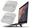 Facil Keyboard Stand Lift RiserErgonomic Tilt Keyboard Prop Up Computer Elevator Stand HolderMini Invisible Phone Pad Laptop StandFoldable Travel Tablet Notebook Mount Cooler for MacBook Dell HP2White