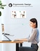 RIWUCT Foldable Aluminum Alloy Laptop Stand for Desk Height Adjustable Ergonomic Computer Stand Portable Laptop Riser Holder Printer Stand Compatible with MacBook Pro AirHPDell 1016 Black