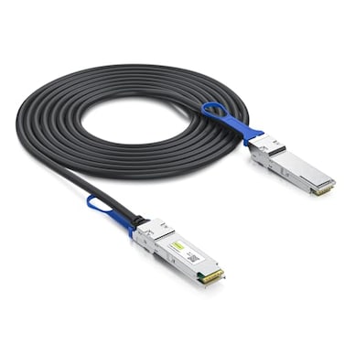 10Gtek 100Gbs QSFP28 DAC Cable 100GBASECR4 ETH 100GbE QSFP28 to QSFP28 Passive Direct Attach Copper Cable for Mellanox ETH MCP1600C001E30N 1Meter