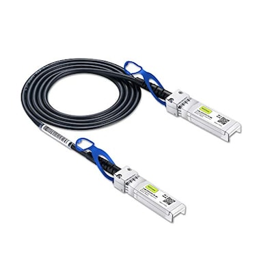 10Gtek 25G SFP DAC Cable 25GBASECR SFP28 to SFP28 Passive Direct Attach Copper Twinax Cable for Cisco Ubiquiti Supermicro and More 025Meter08ft