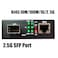 iszo 25G SFP Port Transceiver Media Converter20km SMRJ45 100M1000M25G AdaptiveFullHalf DuplexInside TTL Port Also Work 25G1G GPON SFP ONU Stick Such as The 5671A and G010SP and More