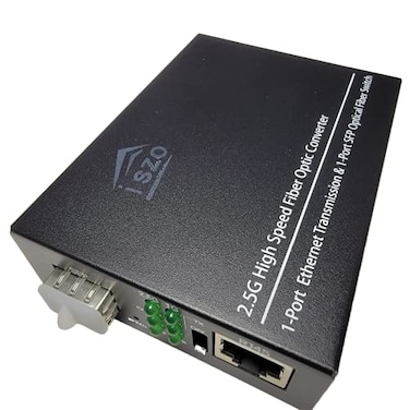 iszo 25G SFP Port Transceiver Media Converter20km SMRJ45 100M1000M25G AdaptiveFullHalf DuplexInside TTL Port Also Work 25G1G GPON SFP ONU Stick Such as The 5671A and G010SP and More