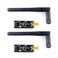 MakerFocus 2pcs nRF24L01PALNA Wireless Transceiver RF Transceiver Module 24G 1100m with SMA Antenna for Arduino