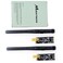 MakerFocus 2pcs nRF24L01PALNA Wireless Transceiver RF Transceiver Module 24G 1100m with SMA Antenna for Arduino
