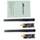 MakerFocus 2pcs nRF24L01PALNA Wireless Transceiver RF Transceiver Module 24G 1100m with SMA Antenna for Arduino