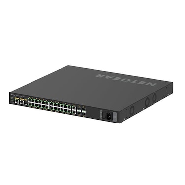 Cloud Care NETGEAR AV Line M425026G4FPoE 24 Port Switch GSM4230P100NAS L3 Managed 24x1G PoE 300W and 4xSFP RackMountable s SupportPlus Included