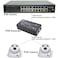 exgoofit POE Extender 2 Port PoEPowered PoEsourcing ethernet Switch Repeater 100m 1 in 2 Out Comply IEEE 8023afat Standard 10100Mbps for Security Camera Over Cat5Cat6 or UTP Cables