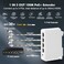 Binardat PoE Passthrough Switch 1 in 3 Out Extender IEEE8023afat POE Powered 100Mbps Ethernet dinRail Wall Mount