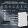 Binardat PoE Passthrough Switch 1 in 3 Out Extender IEEE8023afat POE Powered 100Mbps Ethernet dinRail Wall Mount