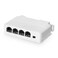 Binardat PoE Passthrough Switch 1 in 3 Out Extender IEEE8023afat POE Powered 100Mbps Ethernet dinRail Wall Mount