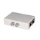 SinLoon RJ45 Splitter Selector Switch 2 Ports Network Switch Splitter Selector Hub 2in 1Out or 1in 2Out 100M t 2Way RJ45 Ethernet Network Push Button Metal Mini Switch Box