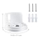 BANGCHEER Bangcheer Cable Organizer for Whole WiFi Booster Home WiFi Mesh System for Tp Link Deco x20 and x60 EasytoInstall Wall Mounted Holder for Booster White Pack of 2
