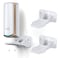 EDUP Orbi WiFi 7 Mesh Wall Mount Kit for Net Gear Orbi 370 970 770 870 360 Series and Nighthawk WiFi 7 Router RS200 RS280SRS300 RS500 RS600 RS700S White 2 Pack