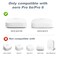 Mamerry Wall Mount Holder for eero Pro 6ePro 6 No Messy Wires Space Saving Outlet Wall Bracket Only Compatible with eero Pro 6ePro 6 Mesh WiFi System Router 2 Pack