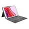 Logitech Combo Touch for iPad 7th 8th and 9th Generation Keyboard case with trackpad Wireless Keyboard Smart Connector Technology Graphite