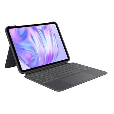 Logitech Combo Touch iPad Pro 11inch M4 Keyboard Case Detachable Backlit Keyboard Kickstand Multiuse Mode Smart Connector Graphite