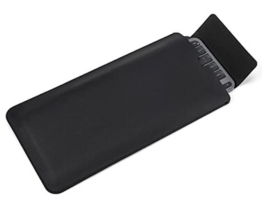 LEZE Protective Keyboard Sleeve Case for Logitech MX Keys Mini Minimalist MX Mechanical Mini Wireless Illuminated Keyboard Logitech MX Mini PU Sleeve Bag Case Black