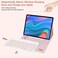 besky Keyboard Case for iPad Air 13 M2M3M4 iPad Pro 129 inch 5th 6th Generation Compatible for 13 inch Air 129 inch Model Wireless Detachable Keyboard with Auto SleepWake Function