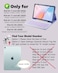 TUNKARMOR for iPad Air 11inch 5th 4th Generation Case with Keyboard iPad Air 10911inch M4 M3 M2 Air 5 Air 4 Gen 20262025202420222020 Magic Keyboard Backlit Builtin Pencil Holder with Mouse Purple